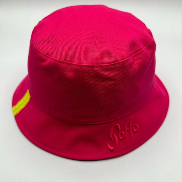 Soflo Reversible Bucket hat with repurposed kite stripe - Picture 2 of 5